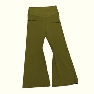 NEVER WORN Aerie Cross Over High Rise Flare Leggings